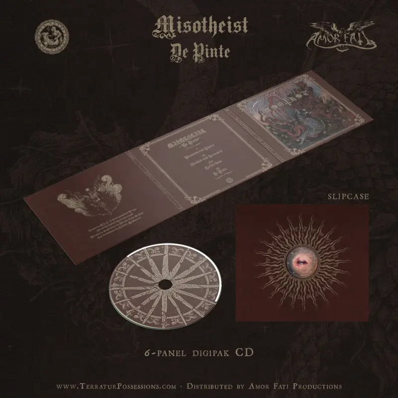 MISOTHEIST · De Pinte | DIGIPAK CD (Black Metal CDs) · Bild 2