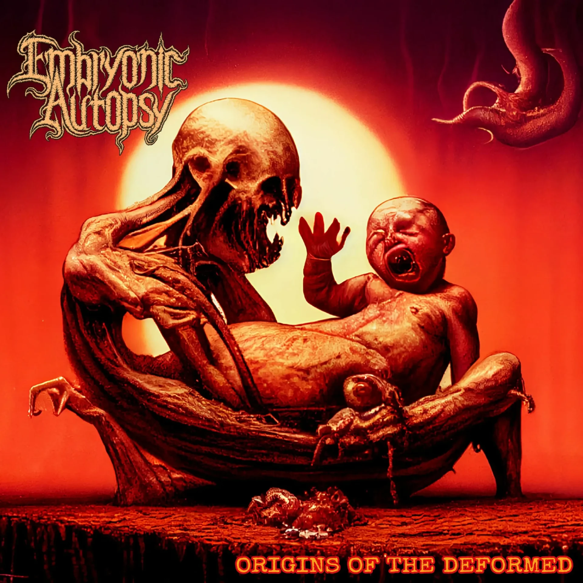 EMBRYONIC AUTOPSY - Origins Of The Deformed · BLACK LP (Death Metal Vinyl) · Bild 1