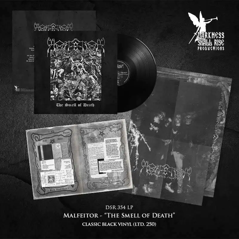 MALFEITOR · The Smell Of Death | BLACK LP (Black Metal Vinyl) · Bild 3