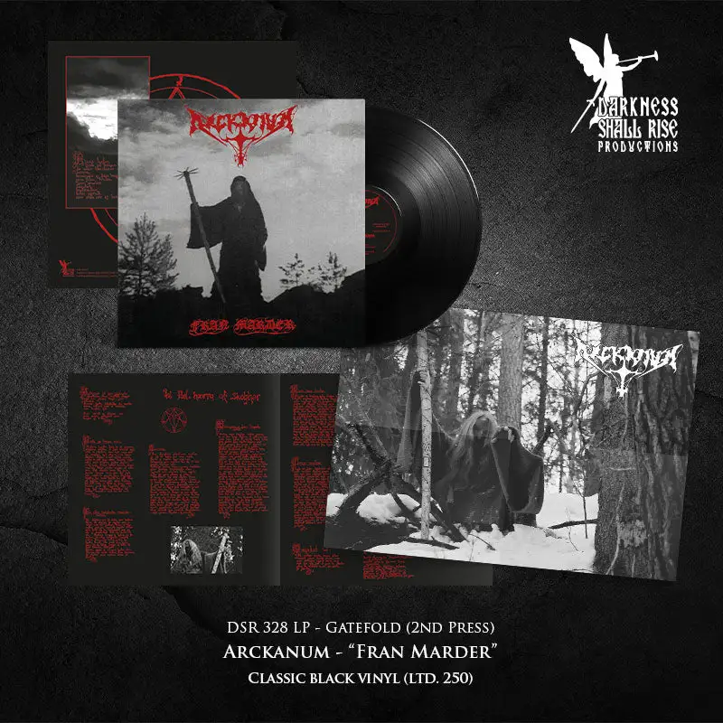 ARCKANUM · Fran Marder (Re-Release) | BLACK LP (Black Metal Vinyl) · Bild 2