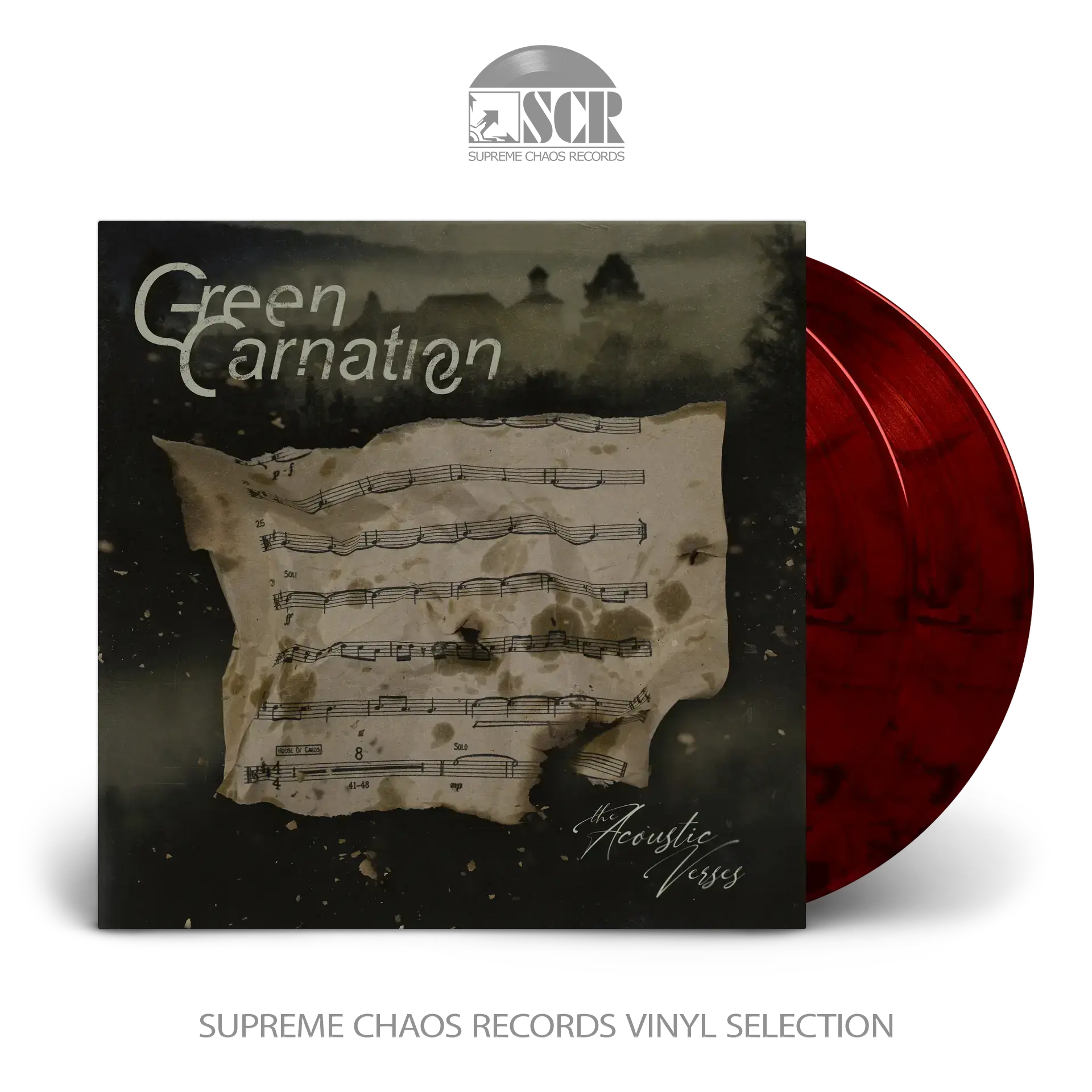 GREEN CARNATION · The Acoustic Verses (Remaster 2021) | RED/WHITE/BLACK 2LP (Progressive Rock Vinyl)