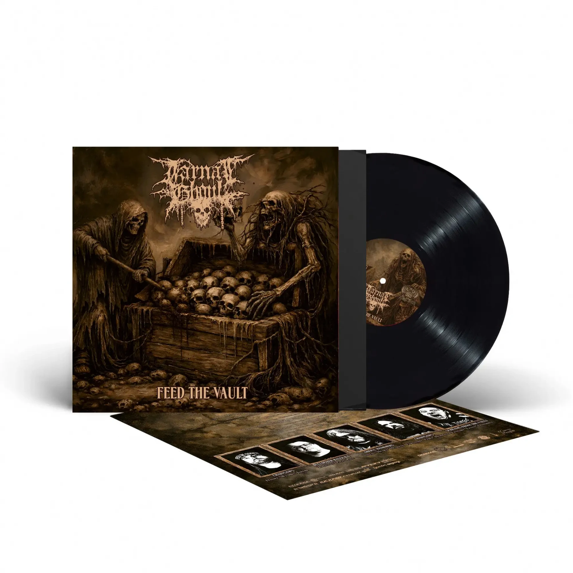 CARNAL GHOUL · Feed the Vault | BLACK LP (Death Metal Vinyl) · Bild 2