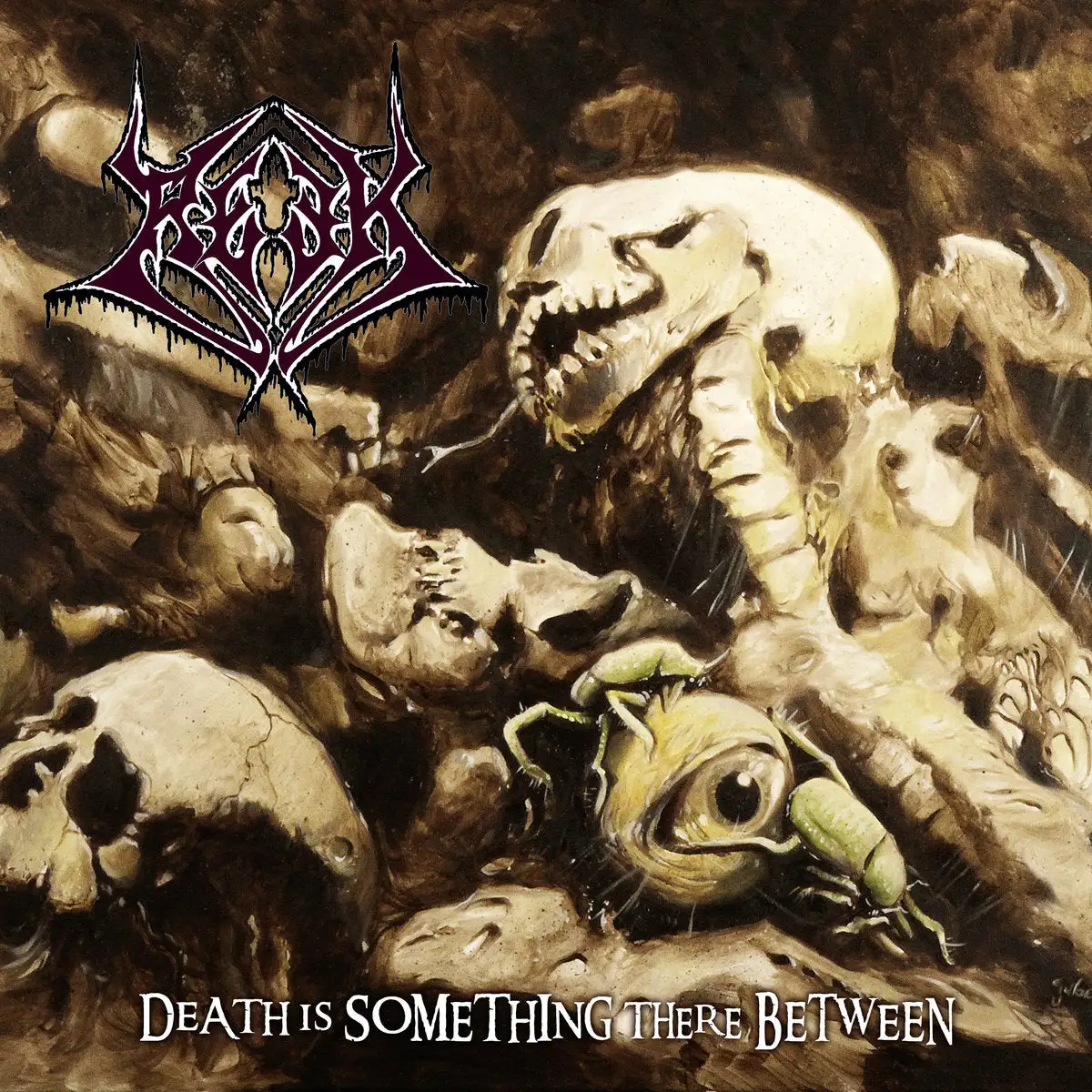REEK · Death Is Something There Between | DIGIPAK CD (Doom Metal CDs)