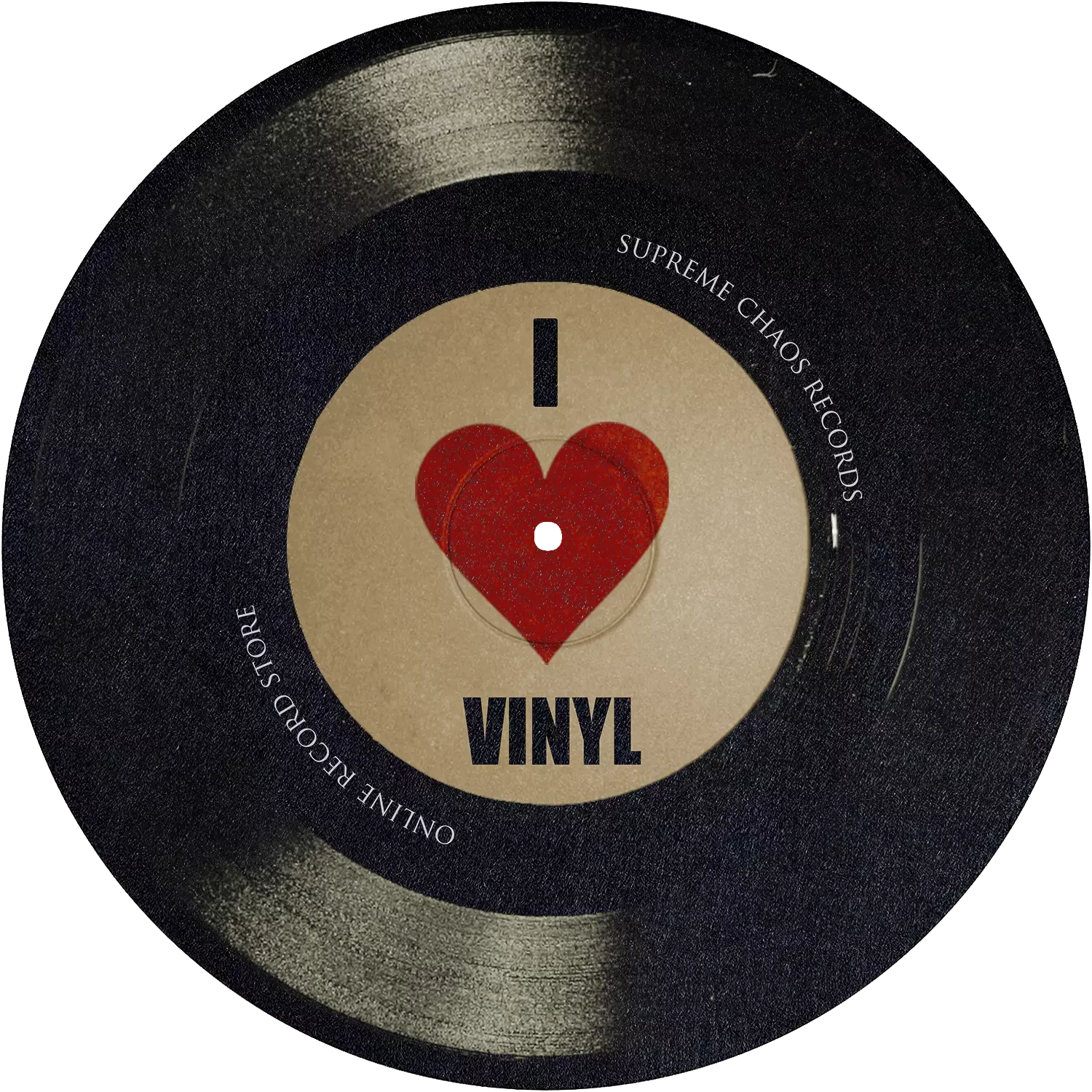SUPREME CHAOS RECORDS · I Love Vinyl | SLIPMAT ( Others)