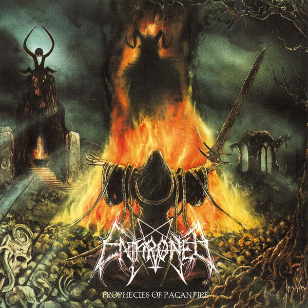 ENTHRONED · Prophecies Of Pagan Fire (B-Stock) | CLEAR/RED/YELLOW/BLACK SPLATTER 2LP (Black Metal Vinyl) · Bild 1