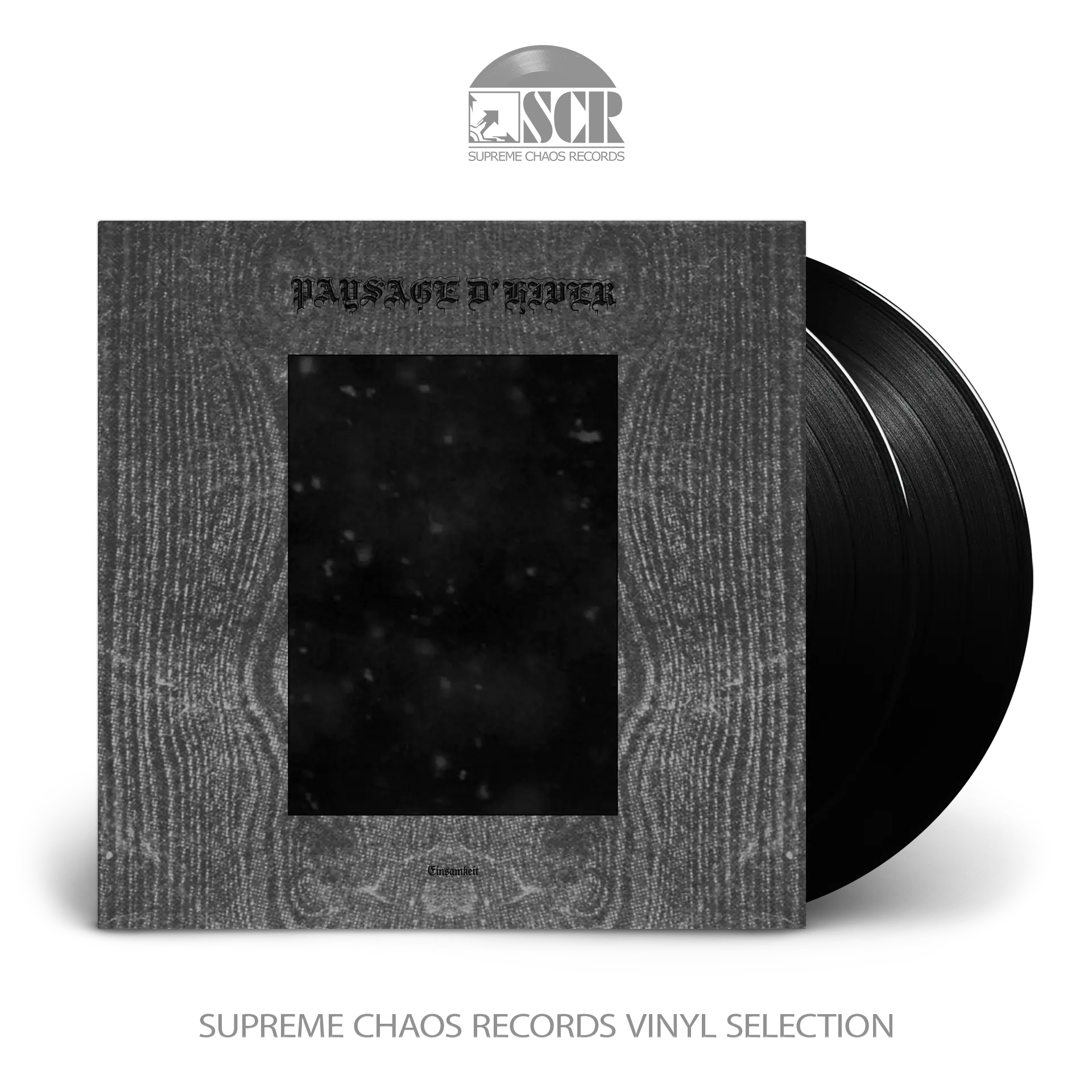 PAYSAGE D'HIVER · Einsamkeit | BLACK 2LP (Ambient/Black Metal Vinyl)
