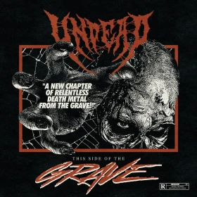 UNDEAD · This Side Of The Grave | CLEAR/RED/BLACK SPLATTER LP (Death Metal Vinyl) · Bild 1