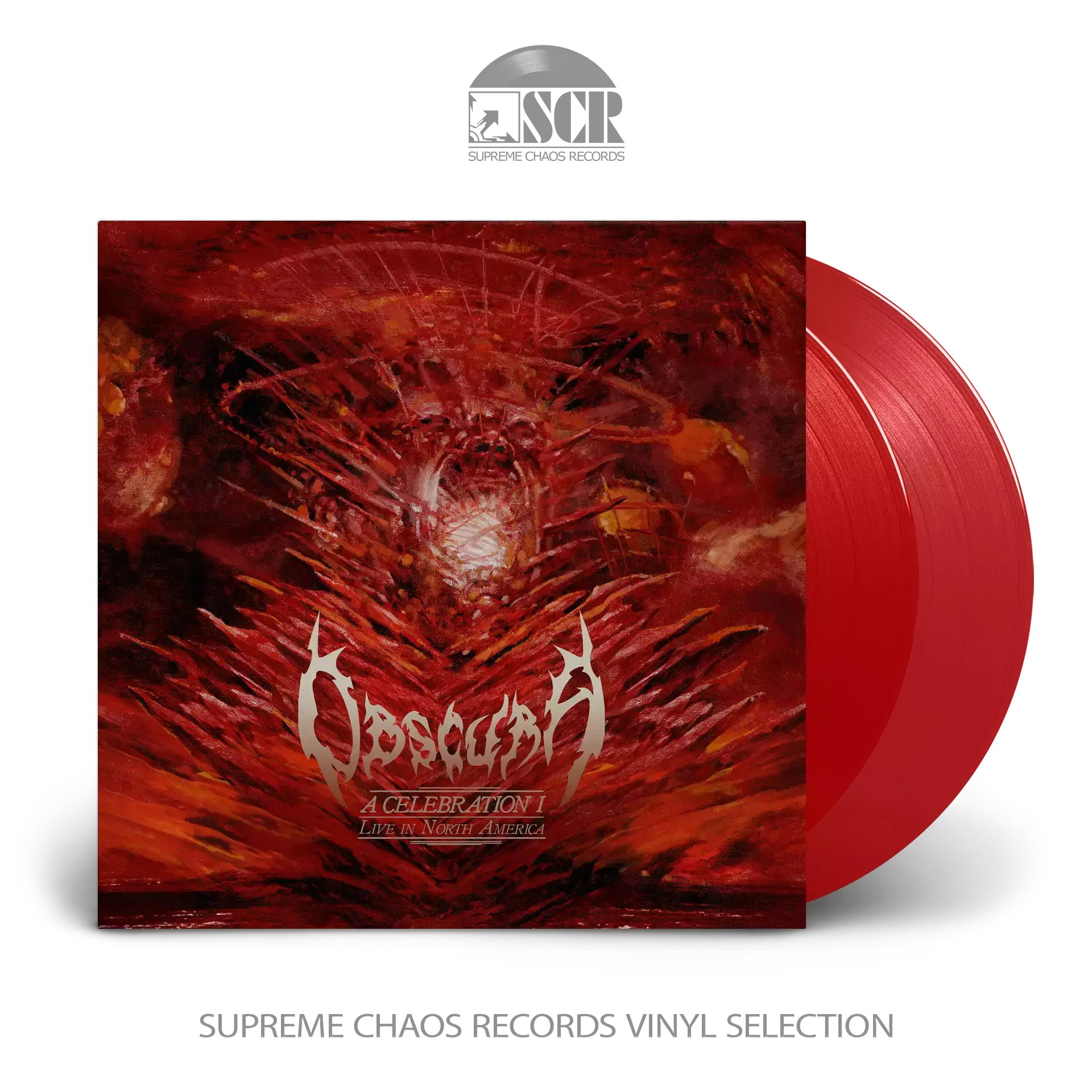 OBSCURA · A Celebration I - Live in North America | TRANSPARENT RED DOUBLE VINYL (Death Metal Vinyl)