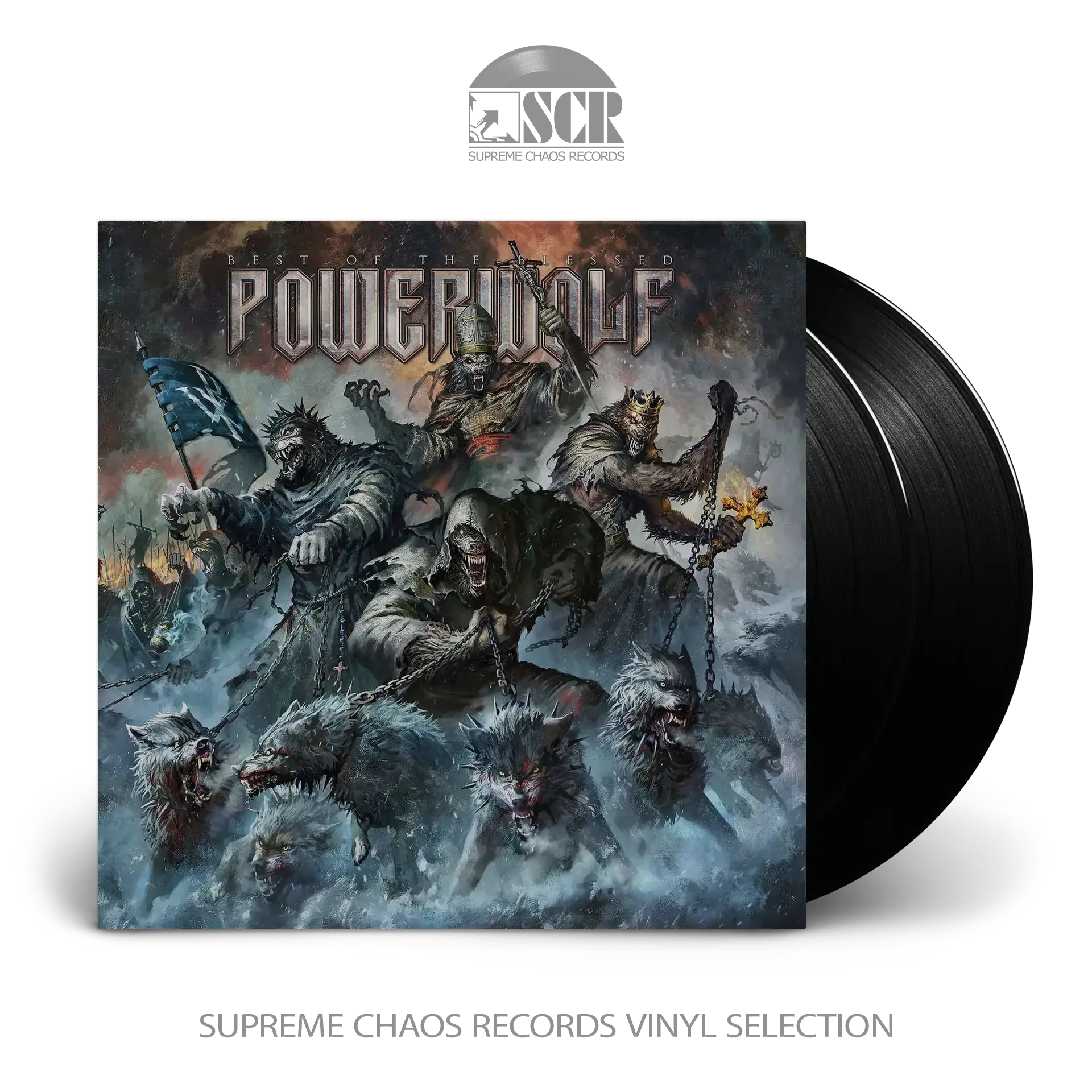 POWERWOLF - Best Of The Blessed · BLACK 2LP POWERWOLF - Best Of The Blessed · BLACK 2LP (Heavy Metal Vinyl)