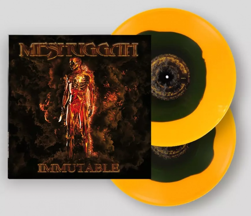 MESHUGGAH · Immutable | ORANGE/BLACK DLP DLP (Progressive Metal Vinyl)