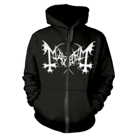 MAYHEM · De Mysteriis Dom Sathanas | HOODED ZIPPER (Black Metal Clothes)