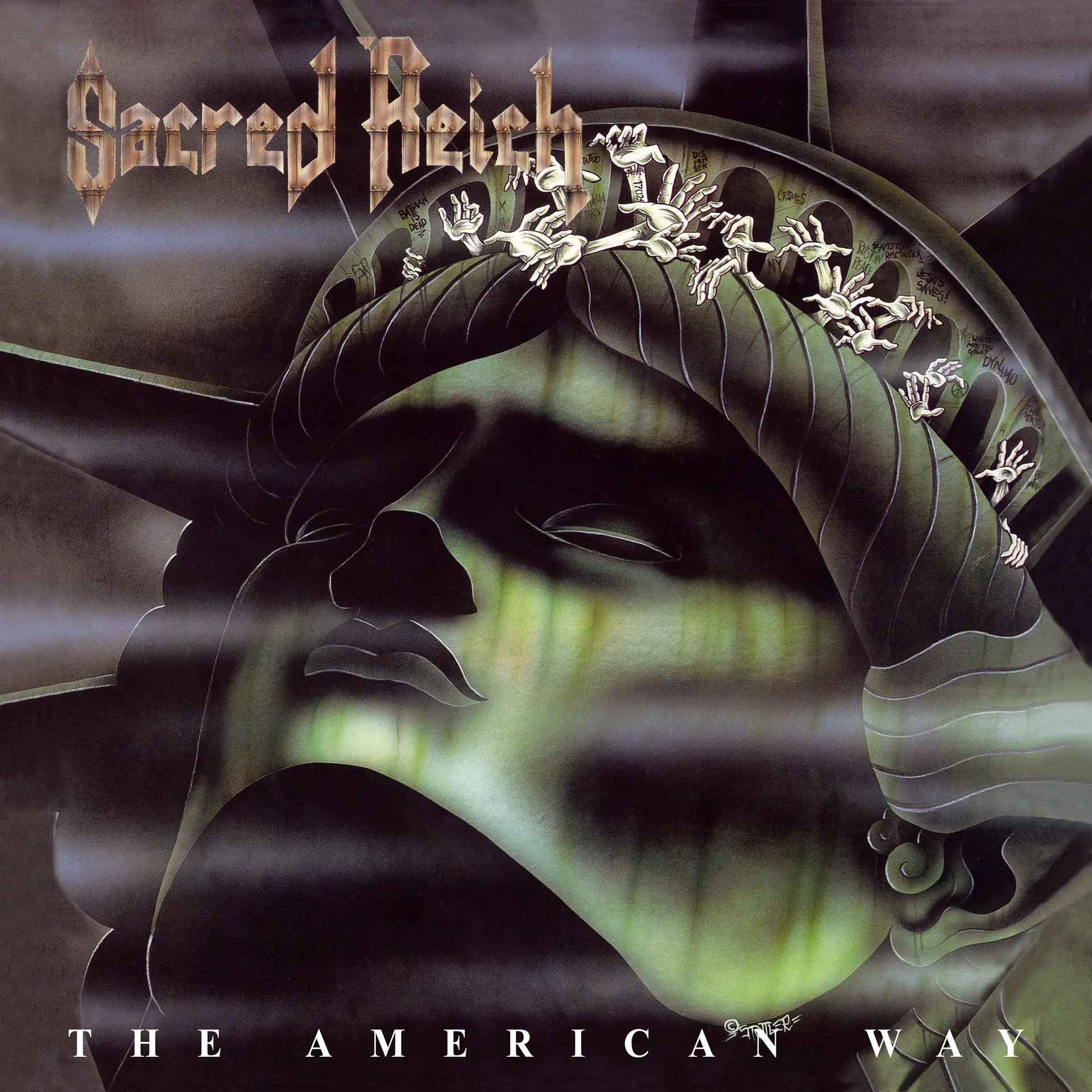 SACRED REICH - The American Way · BLACK LP 1