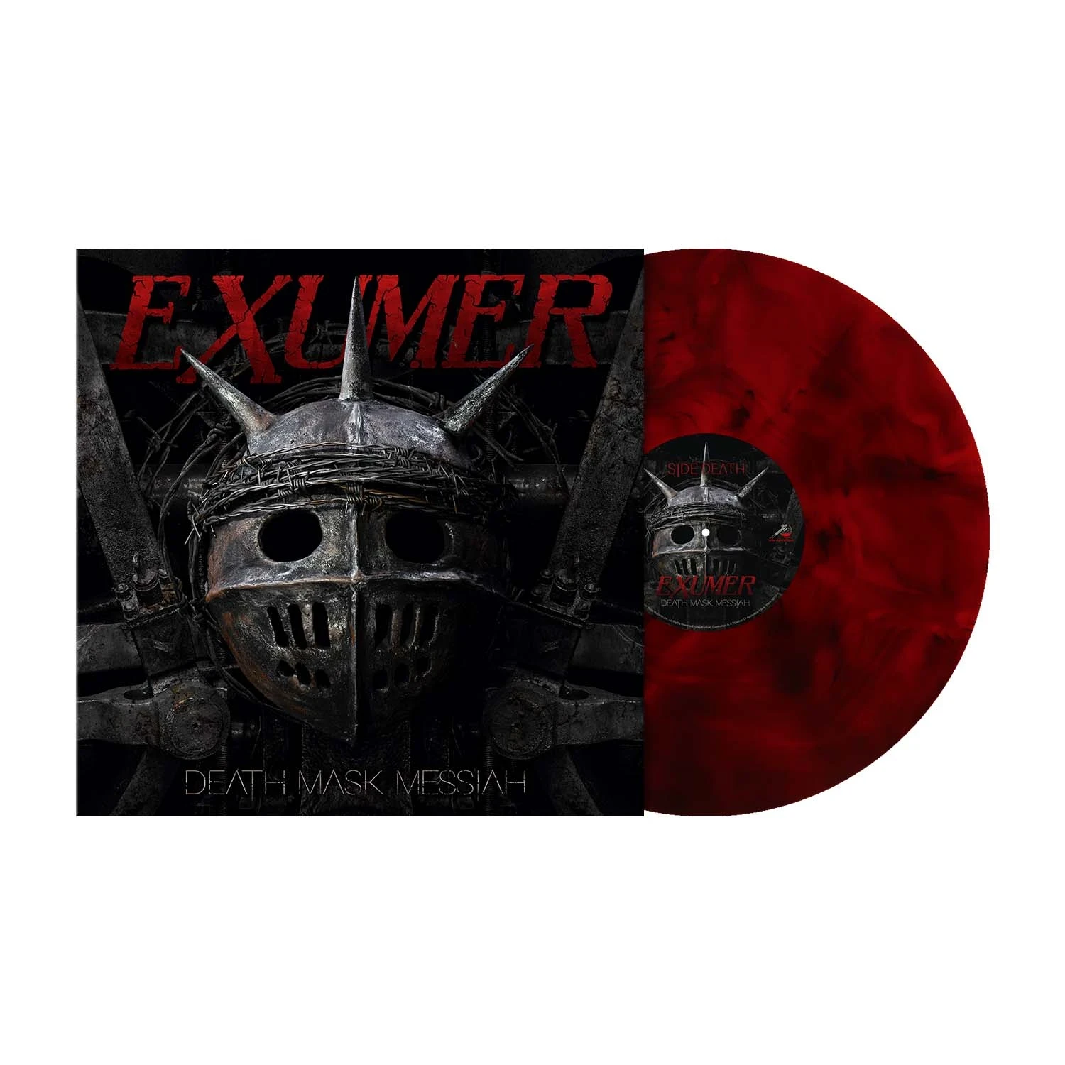 EXUMER · Death Mask Messiah | RED BLACK GALAXY LP (Thrash Metal Vinyl) · Bild 2