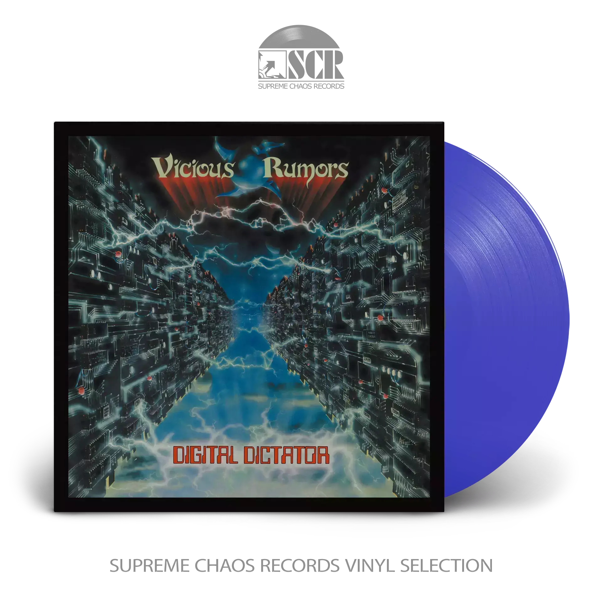 VICIOUS RUMORS · Digital Dictator (Re-Issue) | TRANSPARENT BLUE LP (Power Metal Vinyl)