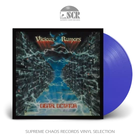 VICIOUS RUMORS · Digital Dictator (Re-Issue) | TRANSPARENT BLUE LP (Power Metal Vinyl)