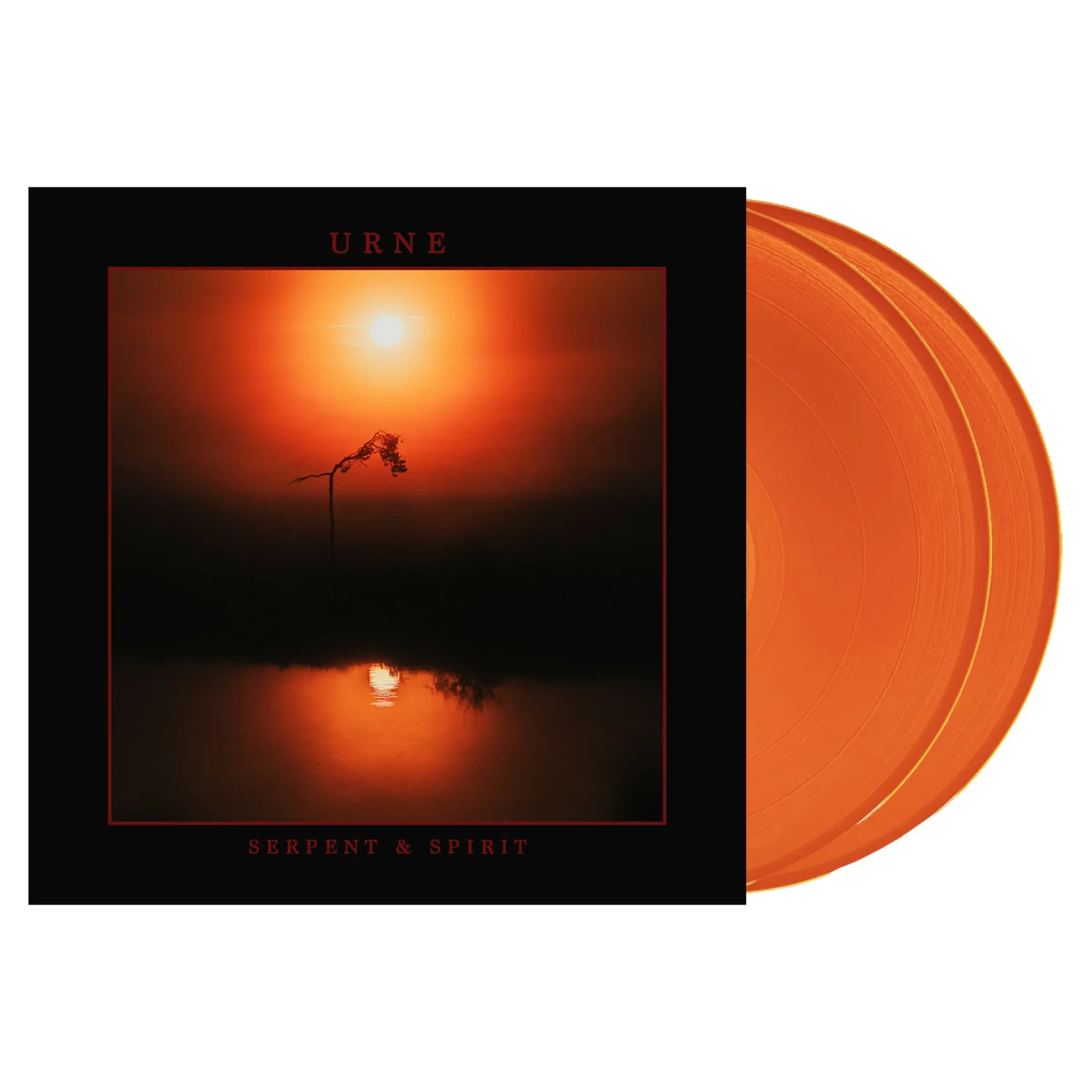 URNE · Serpent & Spirit | TRANSLUCENT ORANGE DOUBLE VINYL (Stoner Metal Vinyl)
