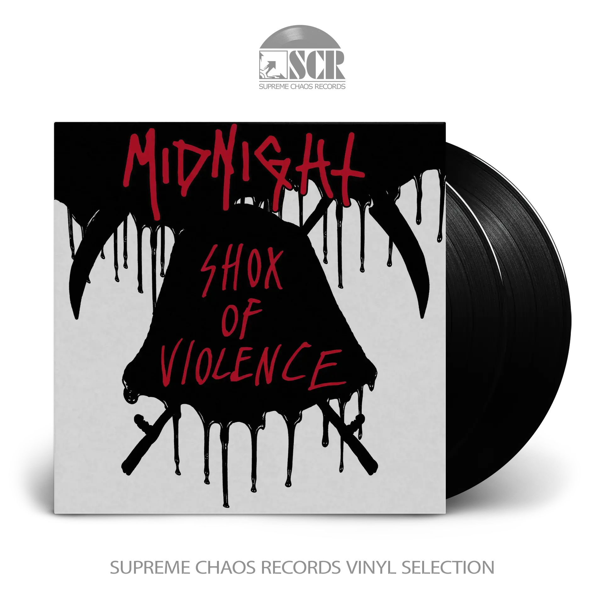 MIDNIGHT · Shox Of Violence (Re-Issue) | BLACK 2LP (Black Metal/Thrash Metal Vinyl)