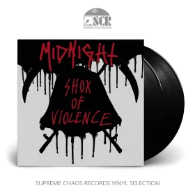 MIDNIGHT · Shox Of Violence (Re-Issue) | BLACK 2LP (Black Metal/Thrash Metal Vinyl)