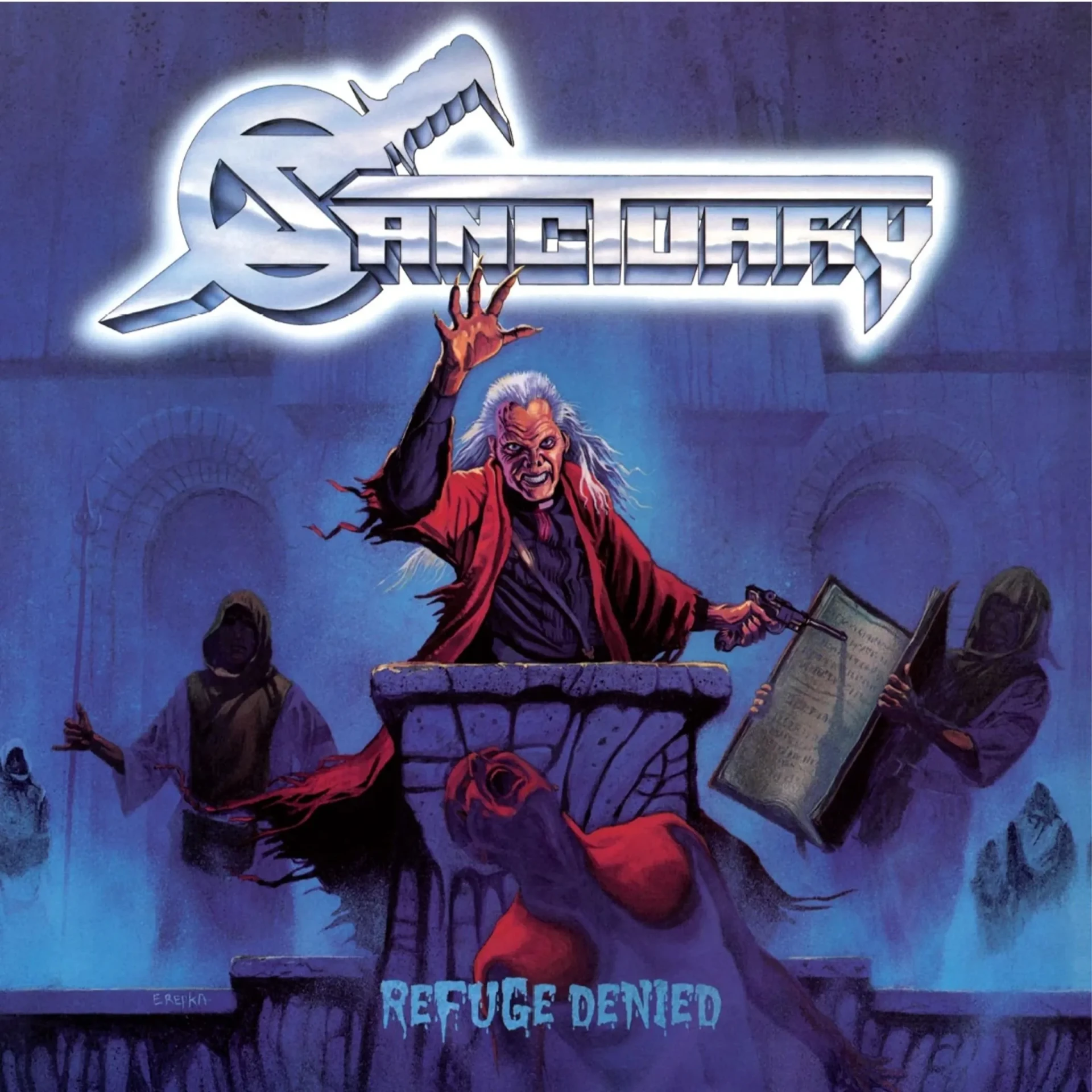 SANCTUARY · Refuge Denied | BLUE LP (Heavy Metal Vinyl) · Bild 1