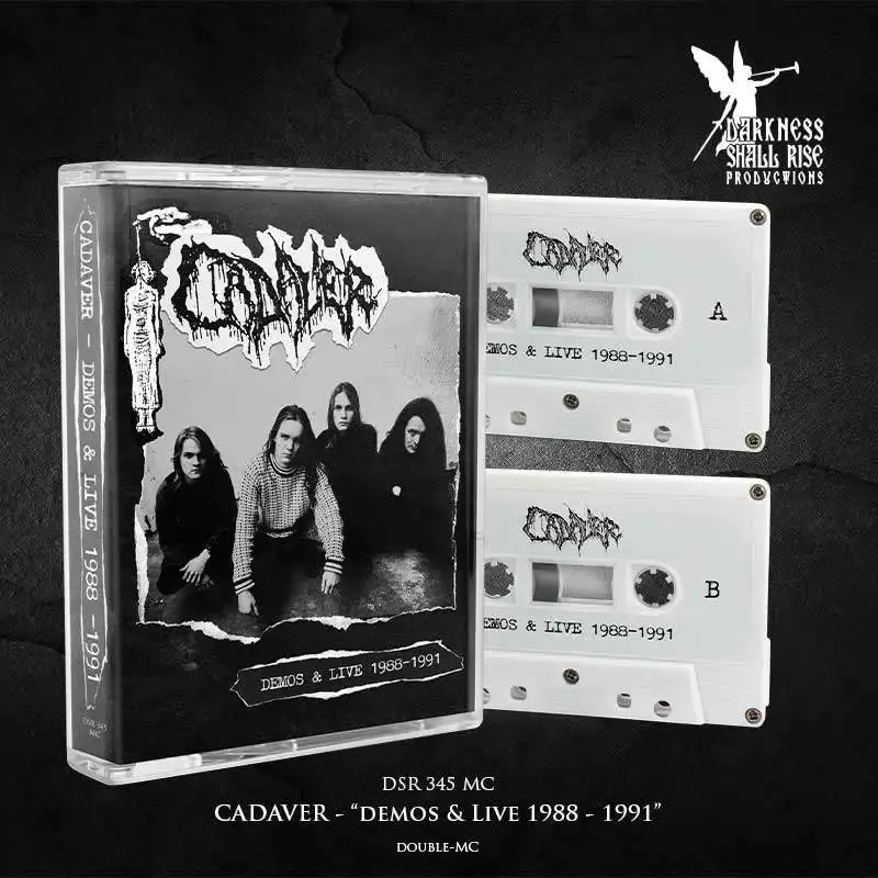 CADAVER · Demos & Live 1988-1991 | WHITE 2TAPE (Death Metal Tapes)