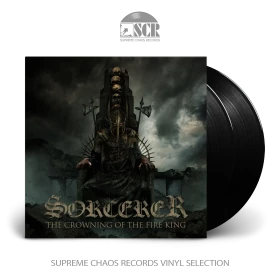 SORCERER · The Crowning Of The Fire King (B-Stock) | BLACK 2LP (Heavy Metal/Doom Metal Vinyl)
