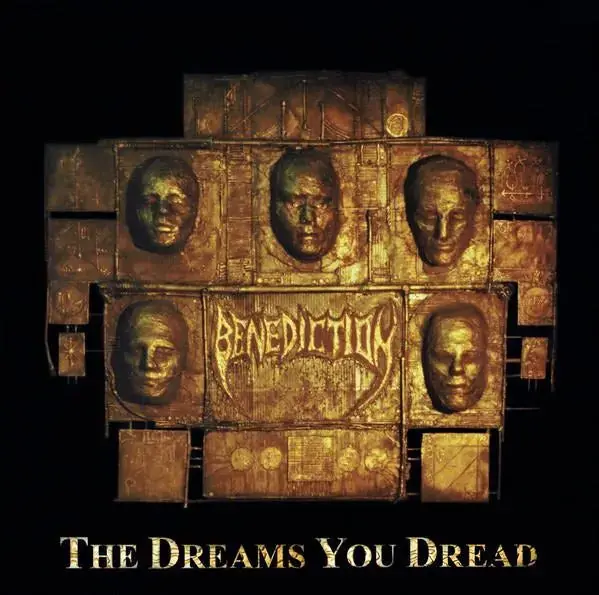 BENEDICTION · The Dreams You Dread | GOLD/BLACK SPLATTER LP (Death Metal Vinyl) · Bild 1