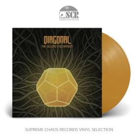 DIAGONAL · The Second Mechanism | TRANSPARENT ORANGE LP (Progressive Rock Vinyl)