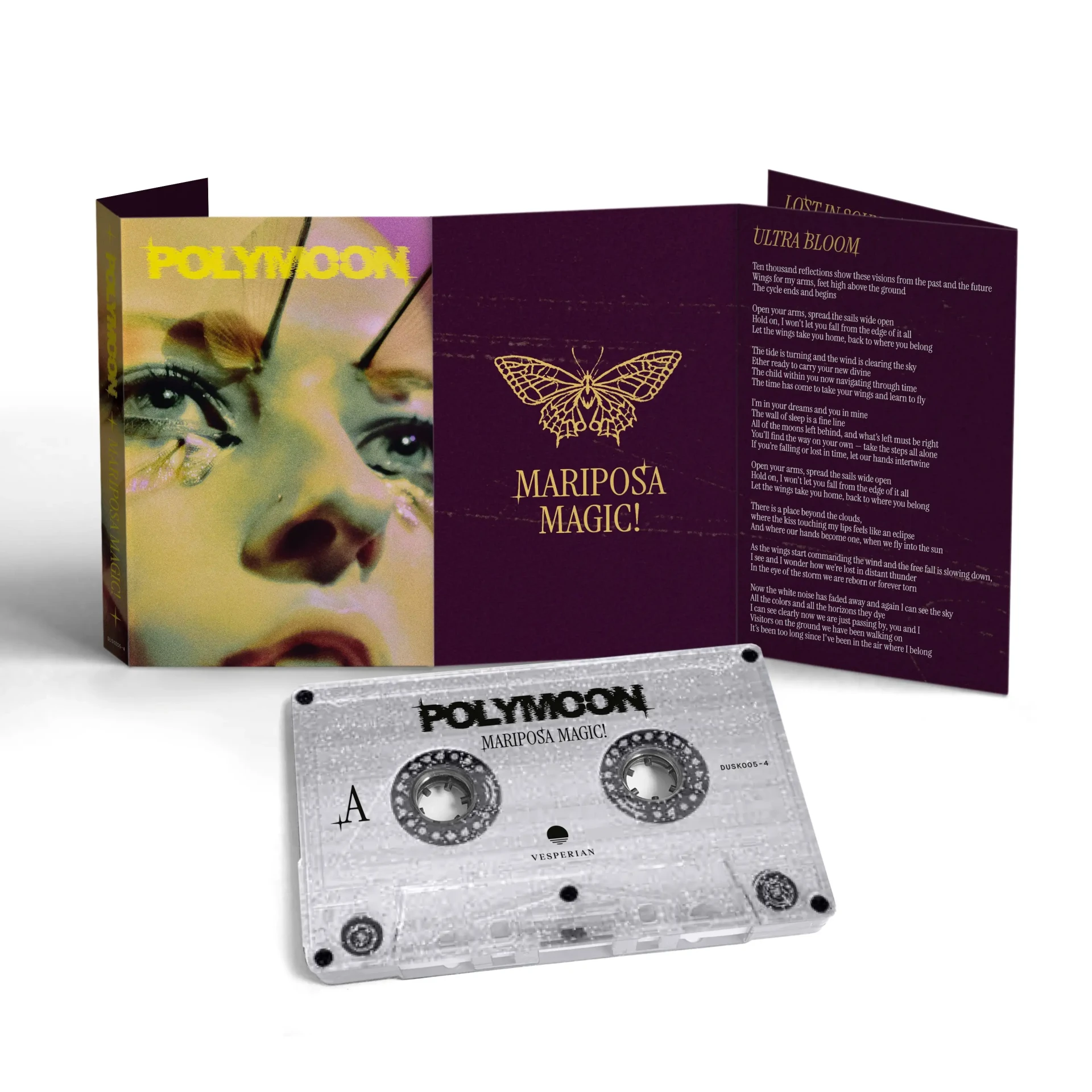 POLYMOON · Mariposa Magic! | GLITTER TAPE (Psychedelic Rock Tapes)