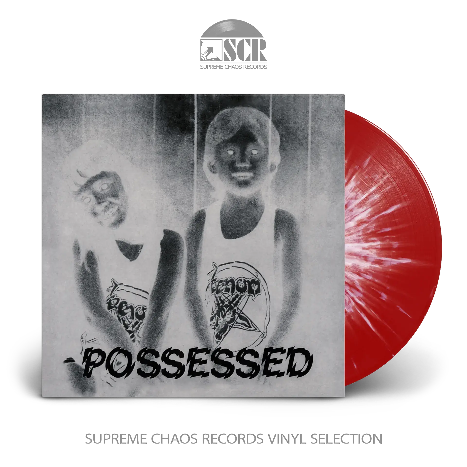 VENOM - Possessed [RED/BLACK/WHITE INSOMNIA LP] (Heavy Metal Vinyl)