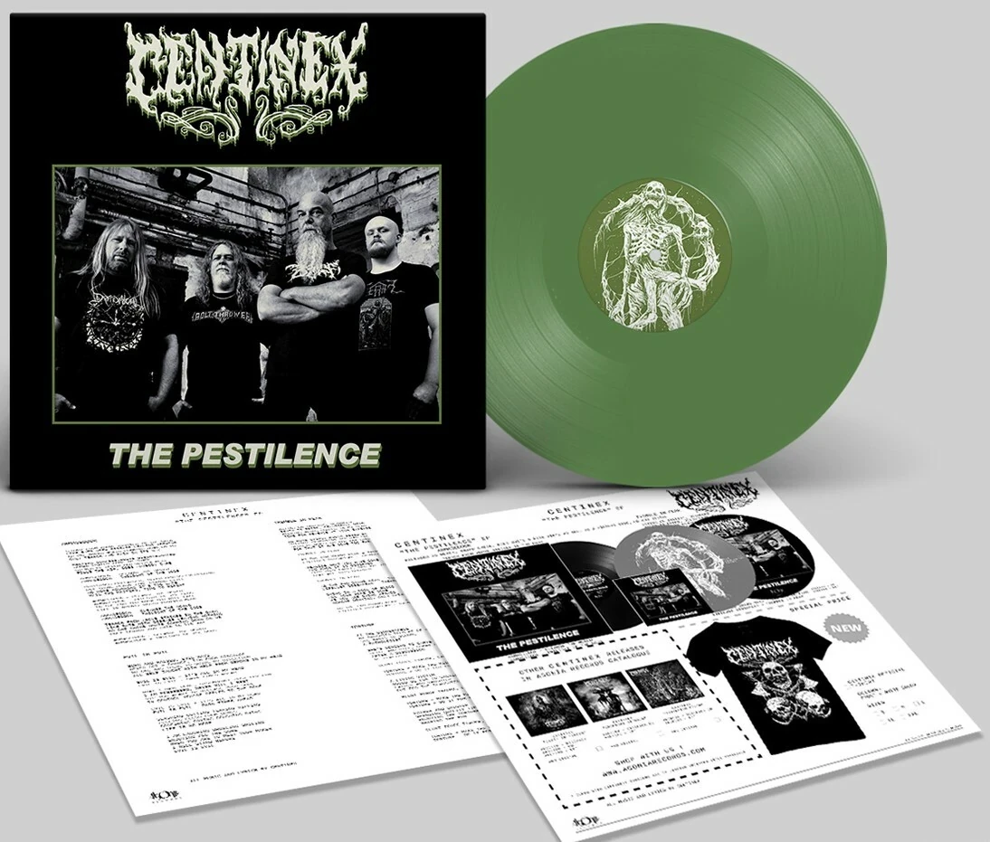 CENTINEX · The Pestilence | MILITARY GREEN LP (Death Metal Vinyl)