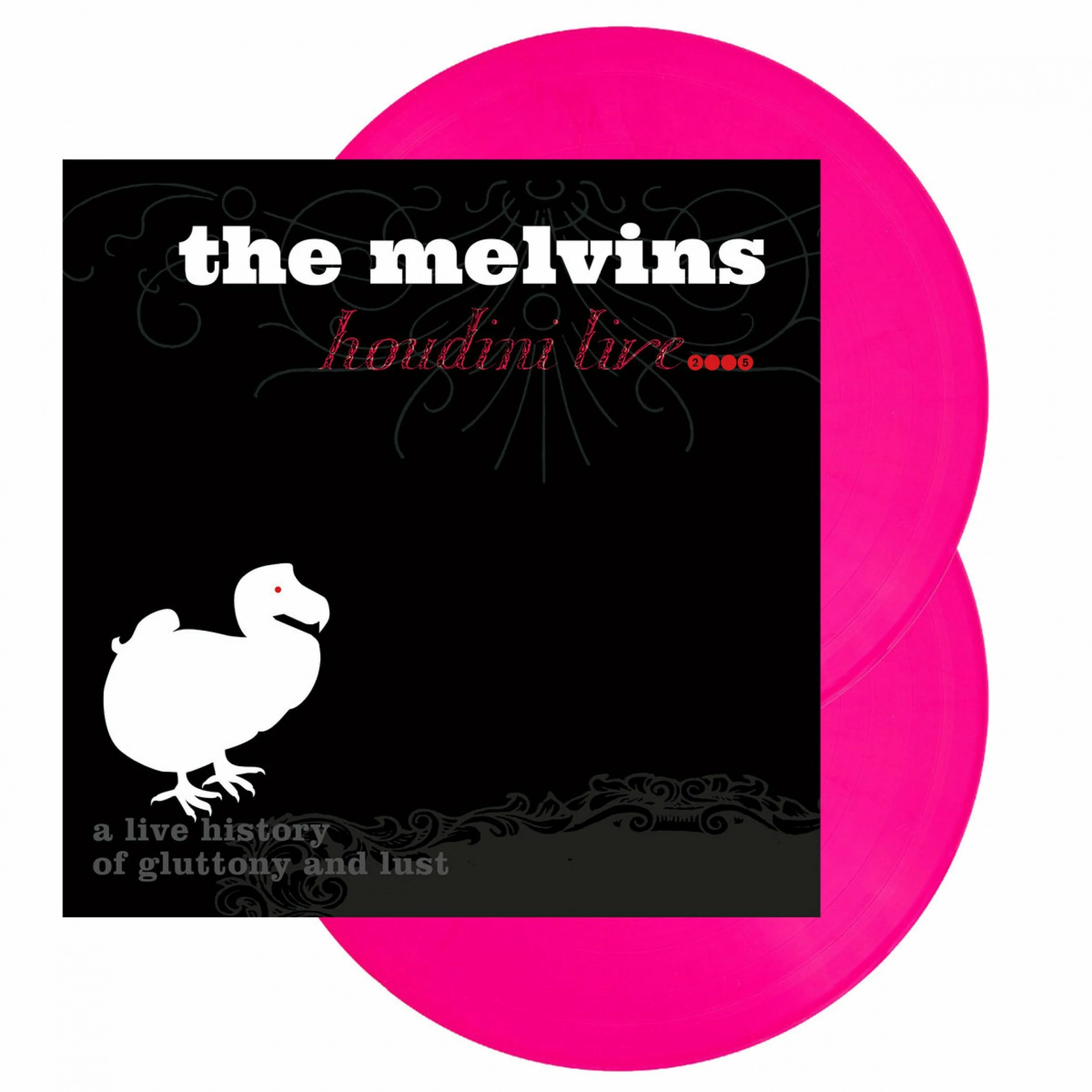 MELVINS - Houdini Live 2005 · HOT PINK DOUBLE VINYL (Alternative Rock Vinyl)