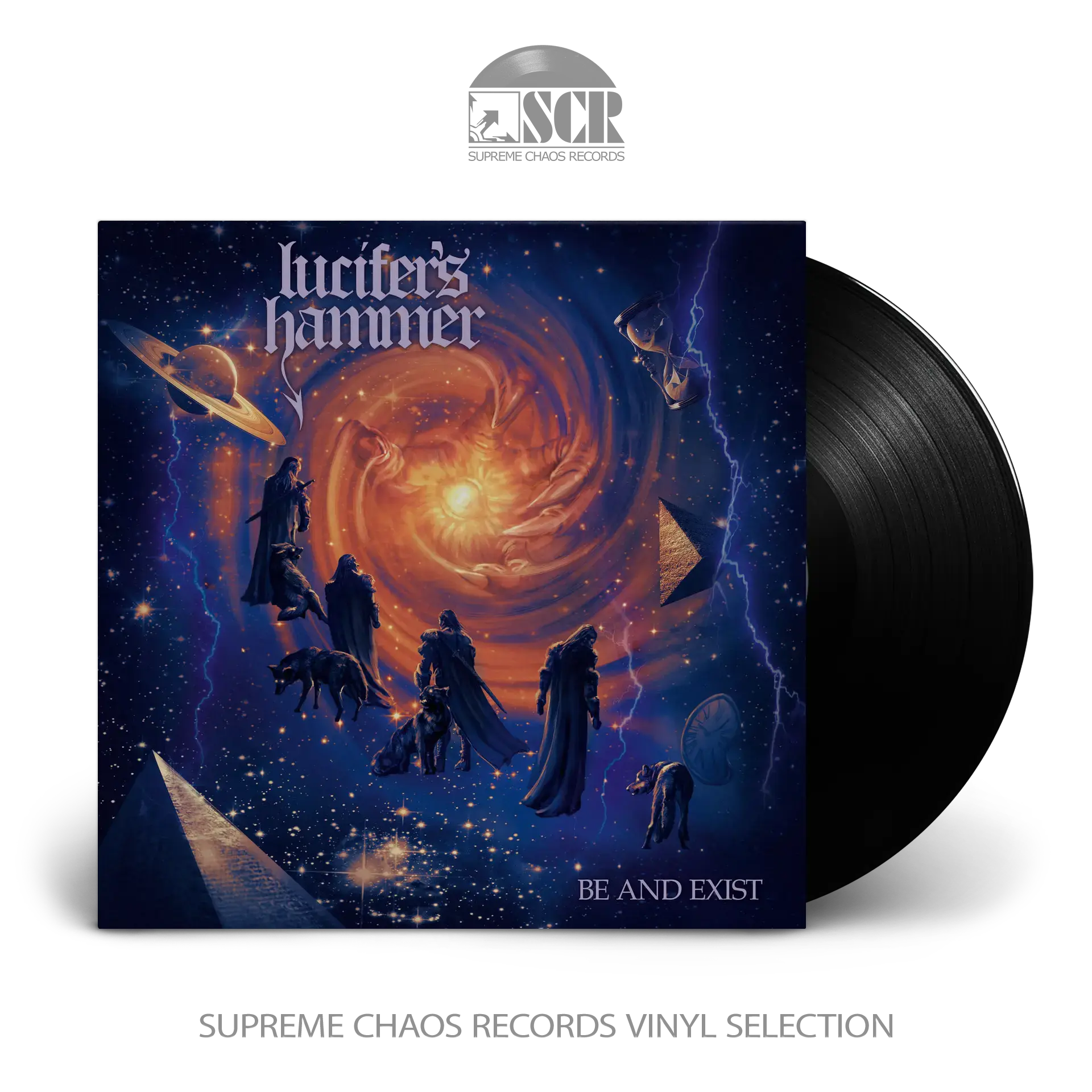 LUCIFER'S HAMMER · Be And Exist | BLACK LP (Heavy Metal Vinyl)