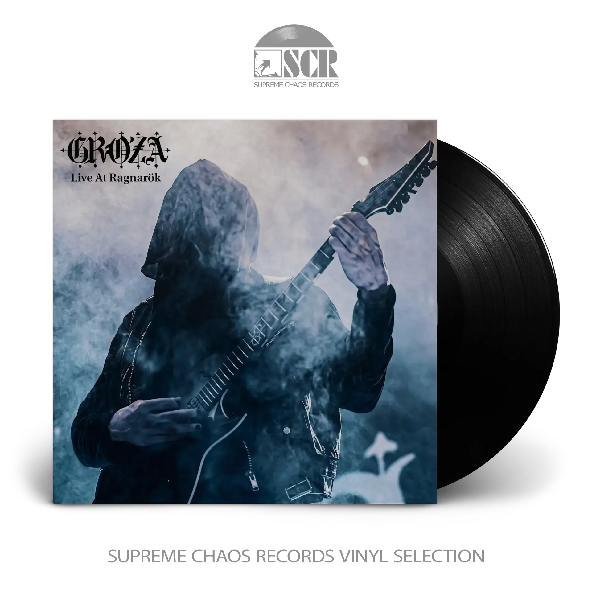GROZA · Live At Ragnarök | BLACK LP (Black Metal Vinyl)