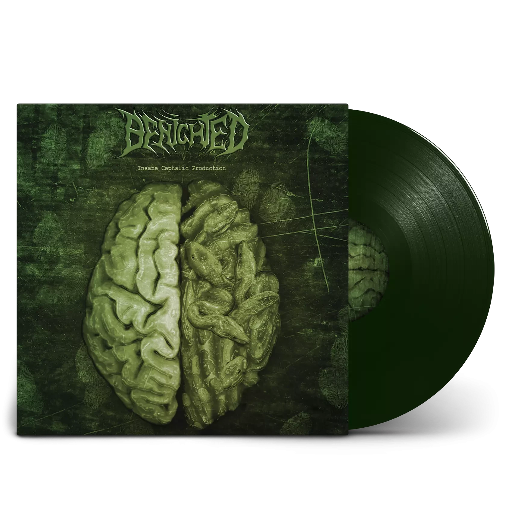 BENIGHTED · Identisick and Insane Cephalic Production | INSANE WOODEN BOXSET (Death Metal/Grindcore Vinyl) · Bild 3