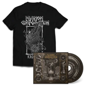 PHANTOM CORPORATION · Time And Tide | DIGIPAK T-SHIRT BUNDLE (Thrash Metal/D-Beat/Death Metal CDs)
