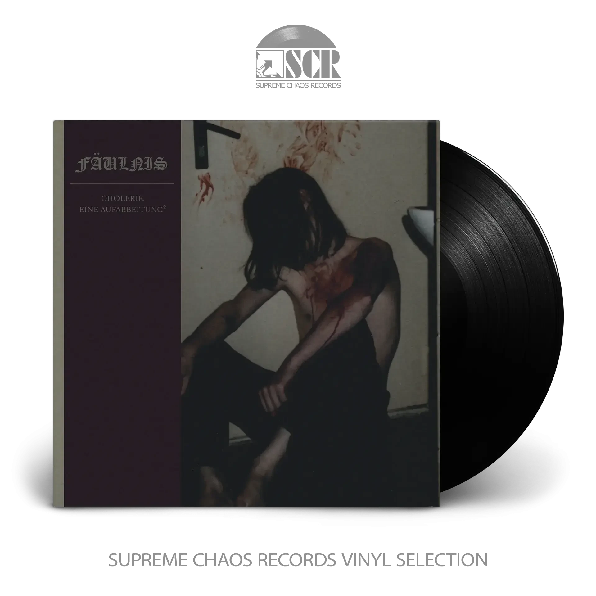 FÄULNIS · Cholerik - Eine Aufarbeitung² | BLACK LP (Black Metal Vinyl)