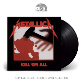 METALLICA · Kill ´Em All (Remastered) | BLACK LP (Thrash Metal Vinyl)
