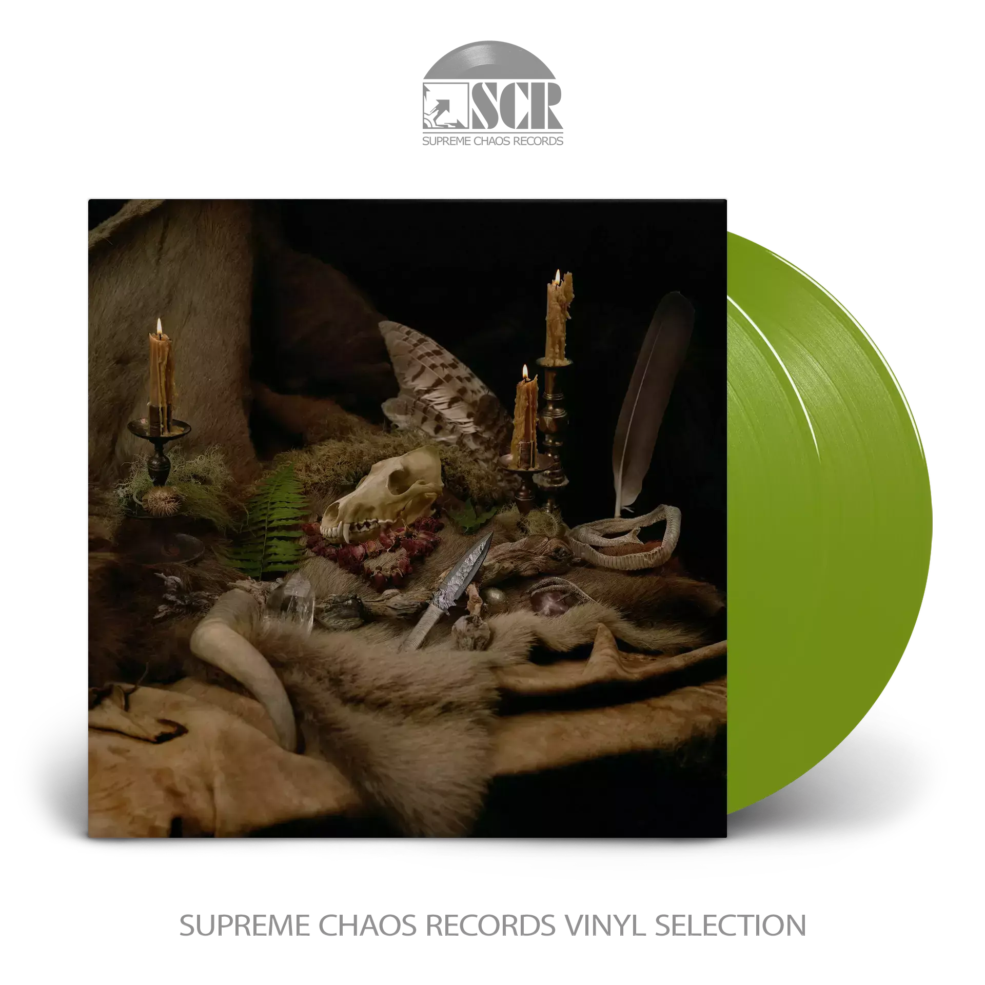 WOLVES IN THE THRONE ROOM · Primordial Arcana | OLIVE GREEN 2LP (Black Metal Vinyl)