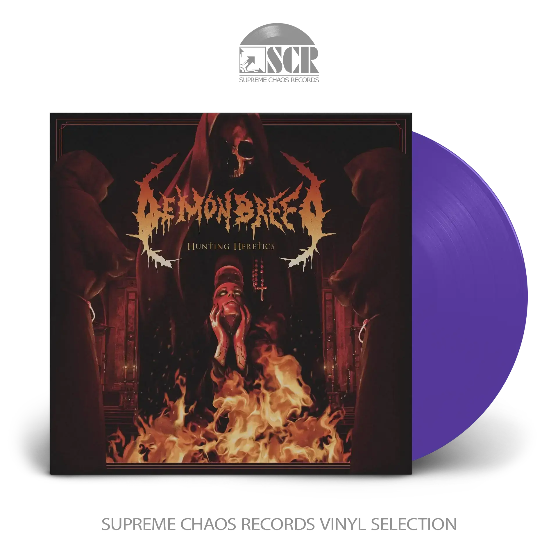 DEMONBREED · Hunting Heretics | PURPLE LP (Death Metal Vinyl)