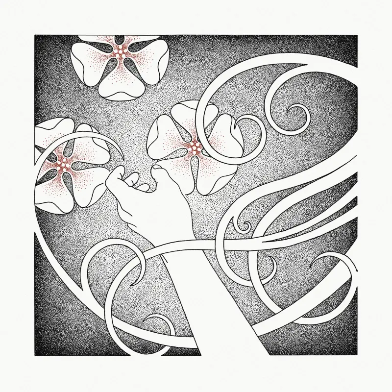 WHISPERING VOID · At The Sound Of The Heart | BLACK LP (Nordic Folk Vinyl) · Bild 1