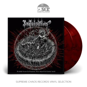 INQUISITION · Bloodshed Across The Empyrean Altar Beyond The Celestial Zenith | SMOKE RED 2LP (Black Metal Vinyl)