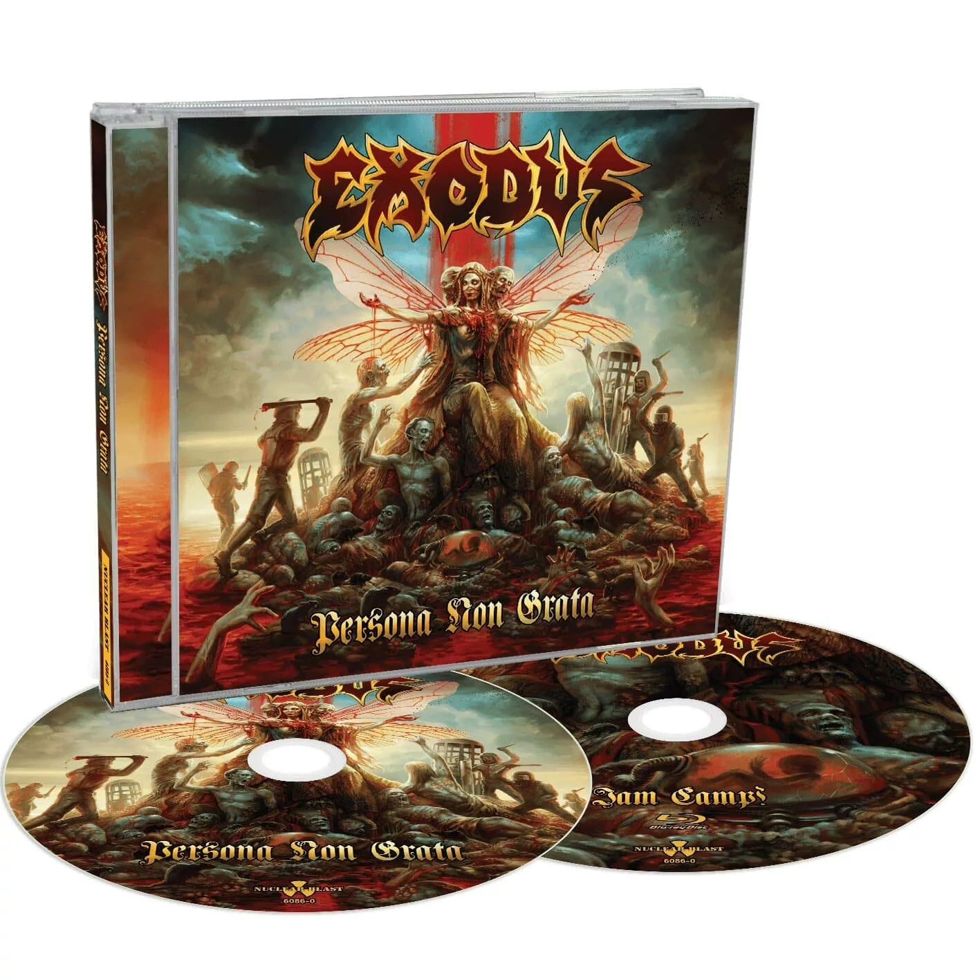 EXODUS · Persona Non Grata | CD+BLURAY DCD (Thrash Metal CDs)