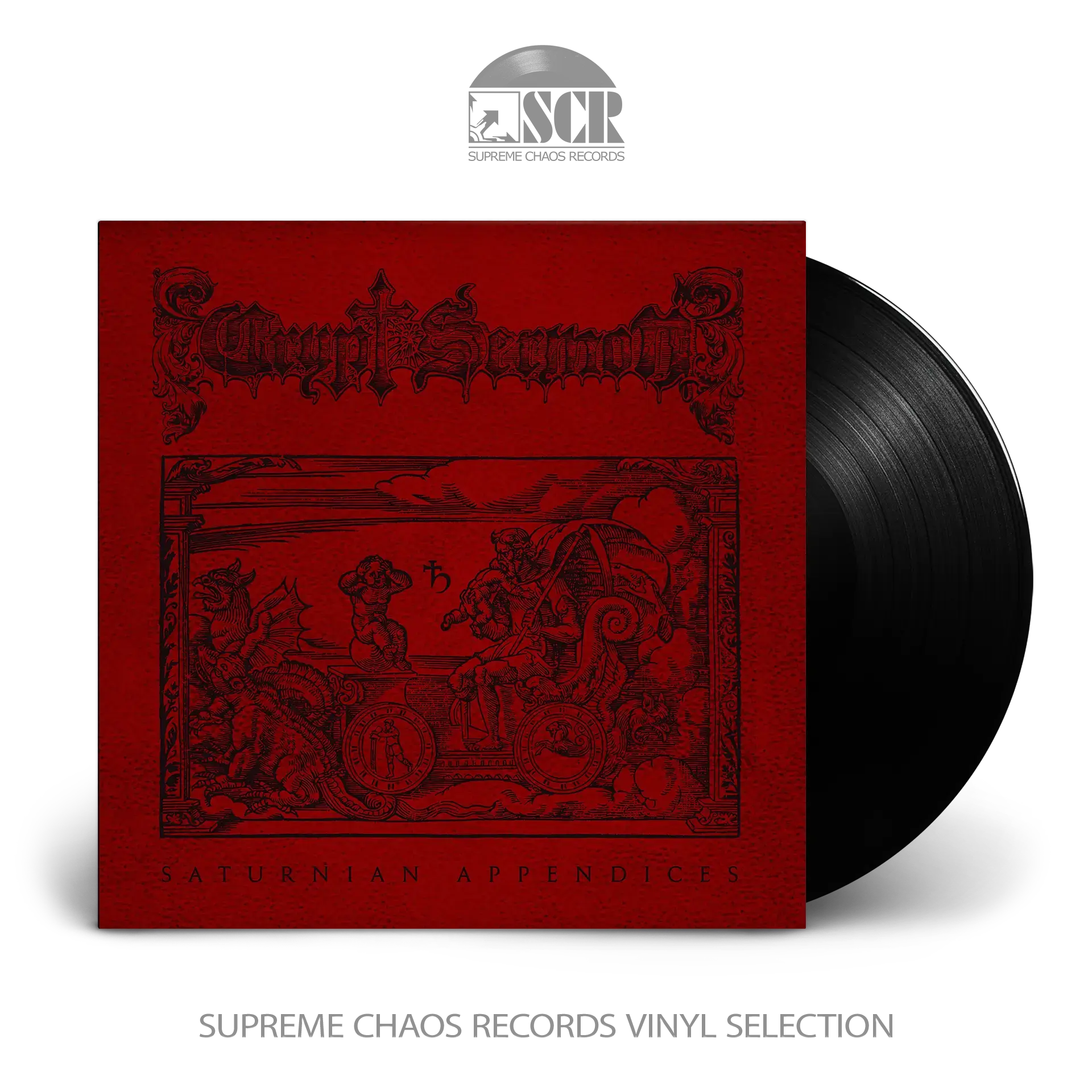 CRYPT SERMON - Saturnian Appendices [BLACK LP] (Doom Metal Vinyl)