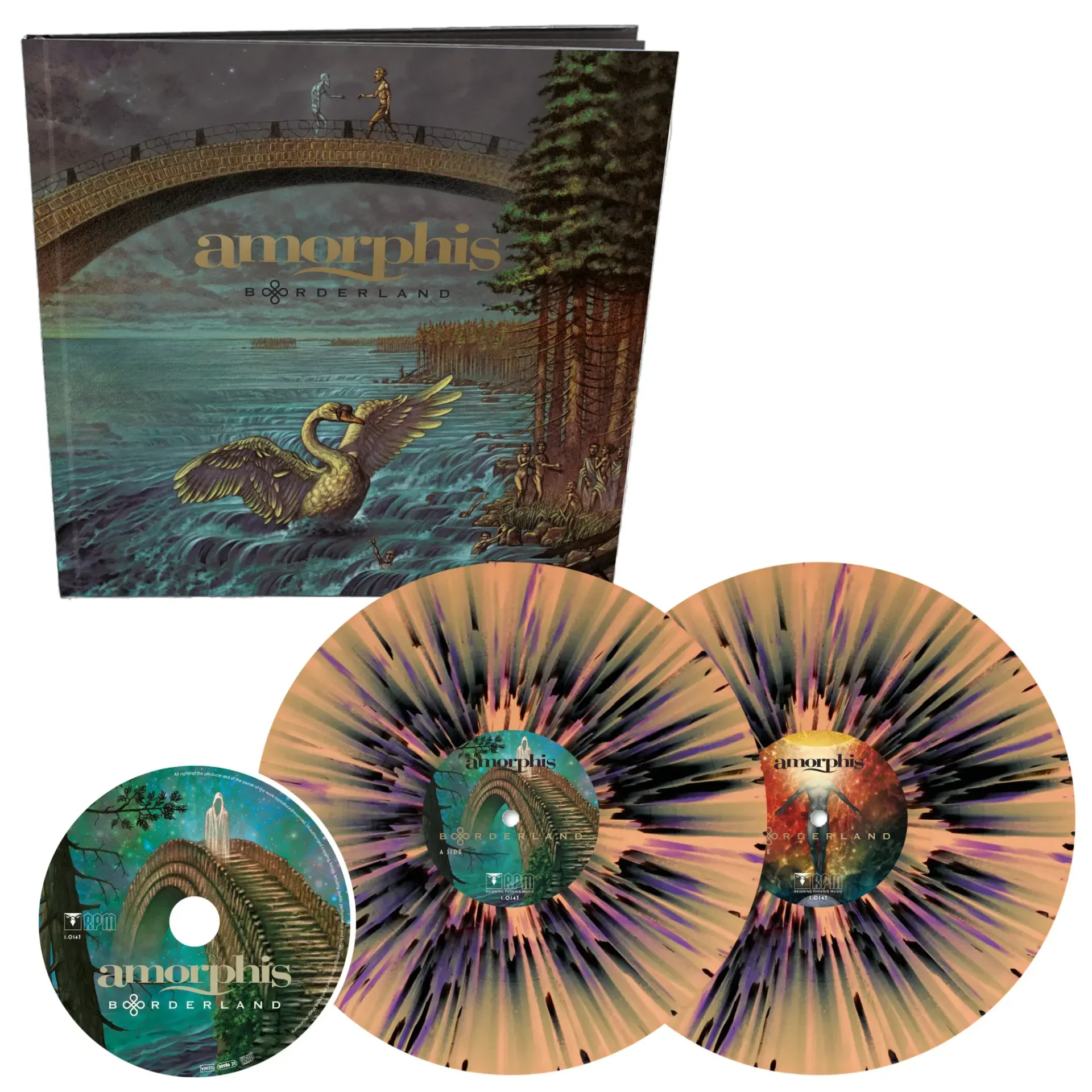 AMORPHIS - Borderland · DELUXE VINYL EARBOOK CD+2LP AMORPHIS - Borderland · DELUXE VINYL EARBOOK CD+2LP (Heavy Metal/Gothic Metal/Death Metal Vinyl)