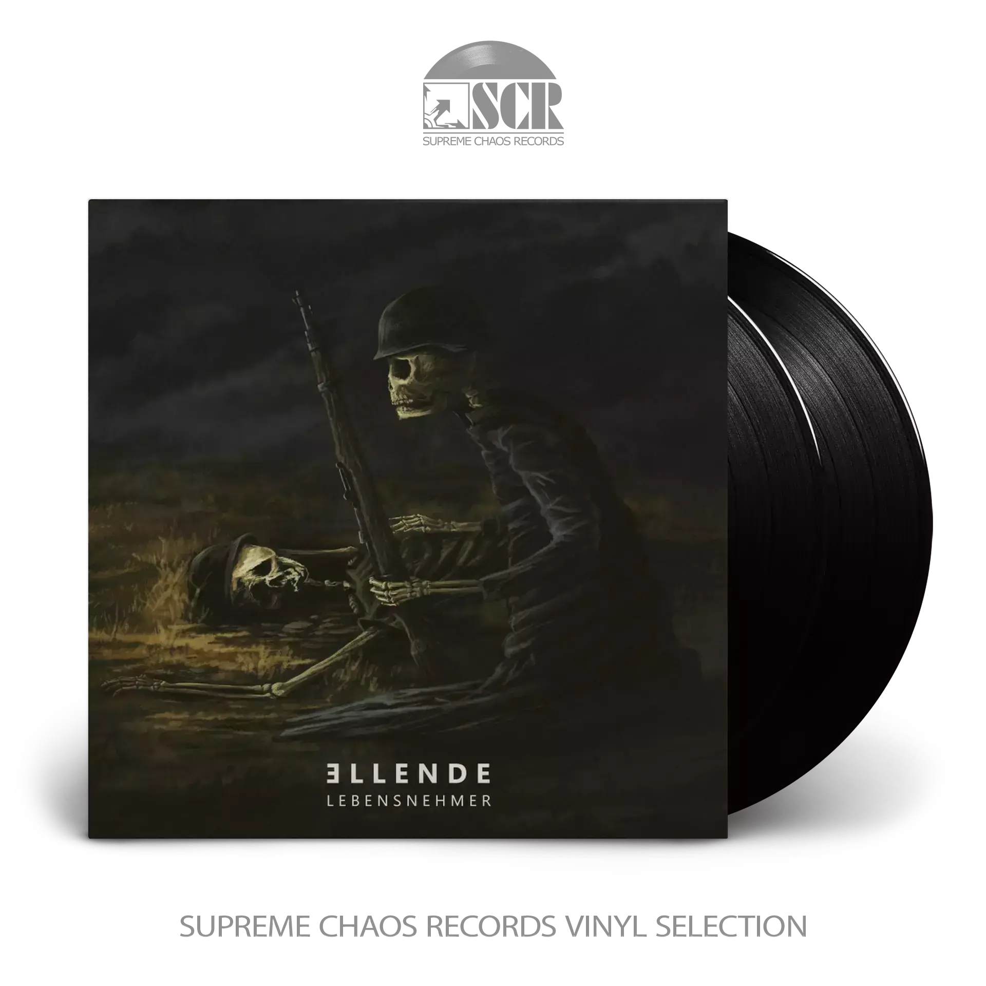 ELLENDE · Lebensnehmer | BLACK 2LP (Black Metal Vinyl)