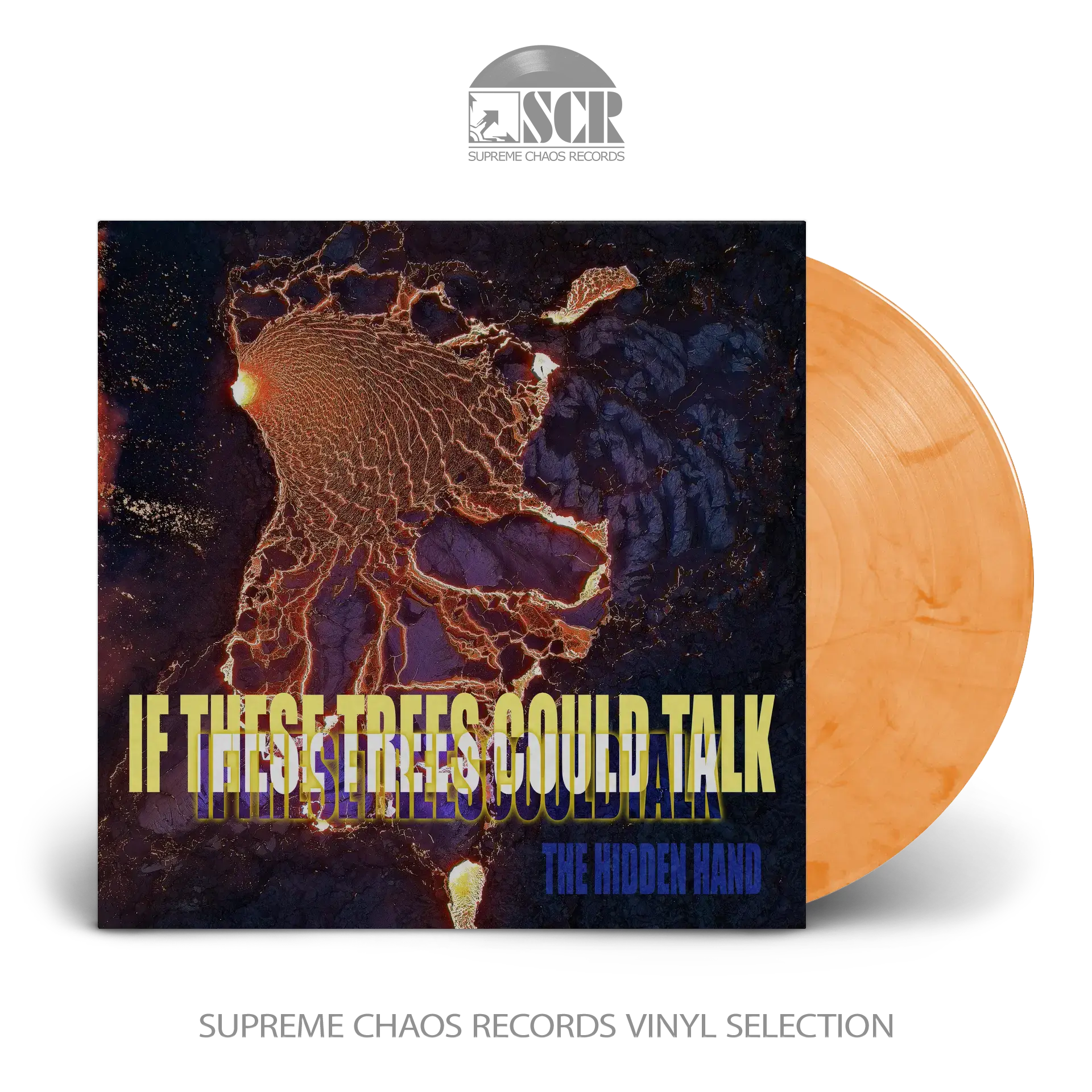 IF THESE TREES COULD TALK · The Hidden Hand | SUNSET MARBLED LP (Post Metal/Progressive Metal Vinyl)