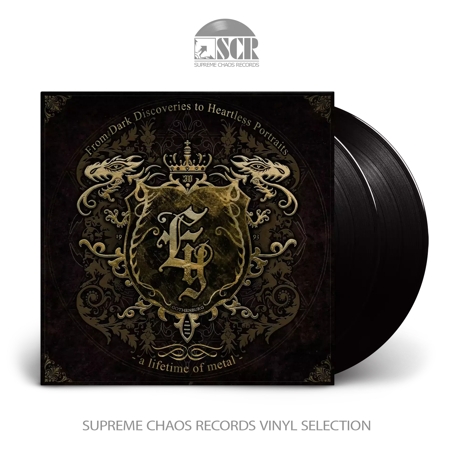 EVERGREY · From Dark Discoveries To Heartless Portraits | BLACK DLP (Progressive Metal Vinyl)