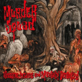 MURDER SQUAD · Unsane, Insane and Mentally Deranged | RED LP (Death Metal Vinyl) · Bild 1