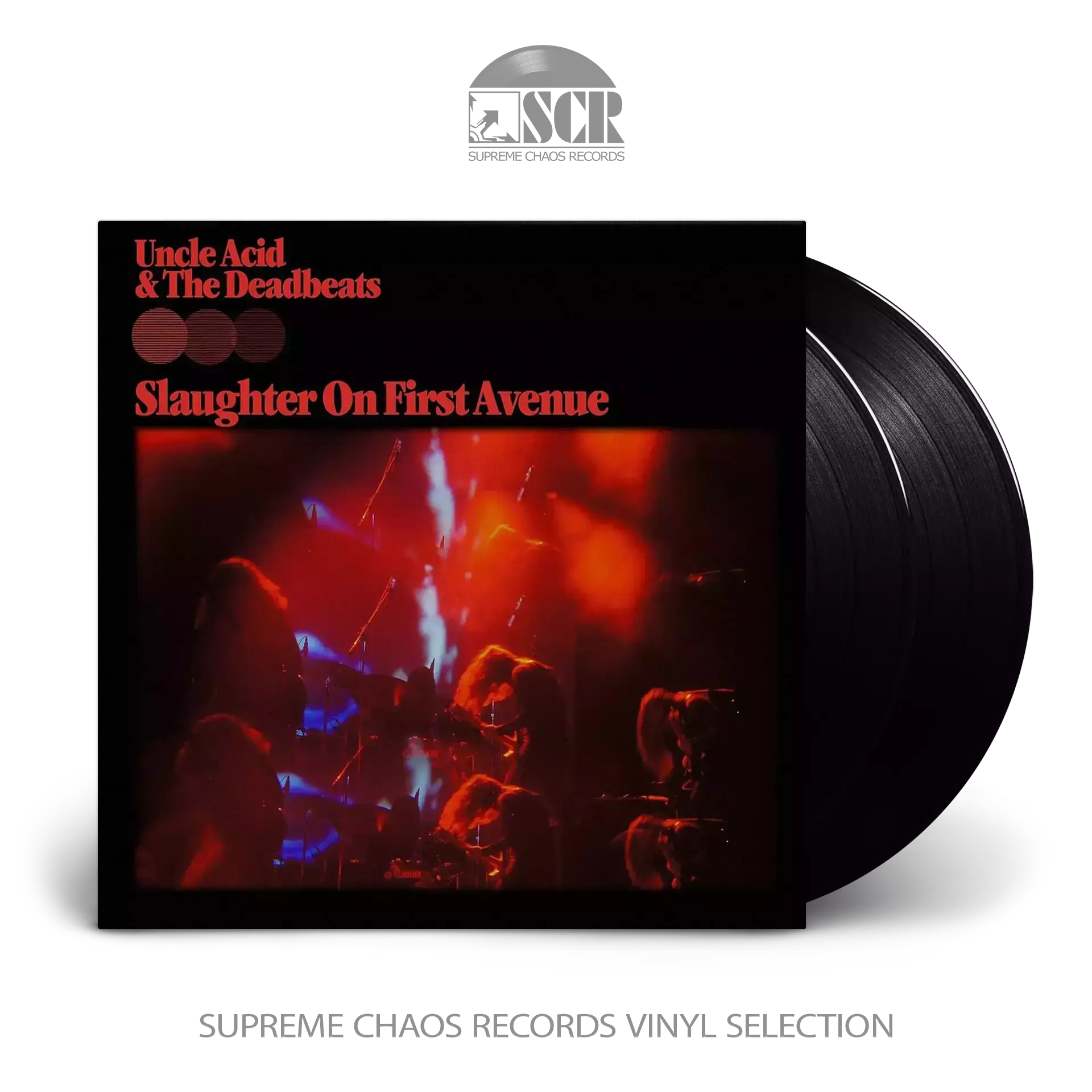 UNCLE ACID & THE DEADBEATS - Slaughter On First Avenue · BLACK DLP