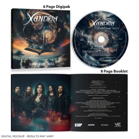 XANDRIA · Universal Tales | DIGIPAK CD (Symphonic Metal CDs) · Bild 2